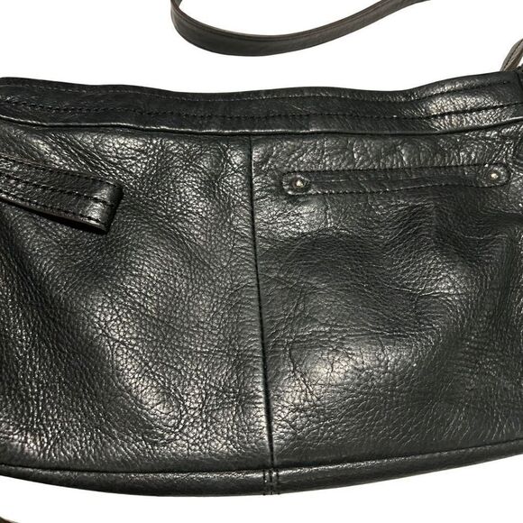 B. Makowsky Leather Crossbody - Picture 7 of 11